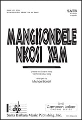 Mangisondele Nkosi Yam SATB choral sheet music cover